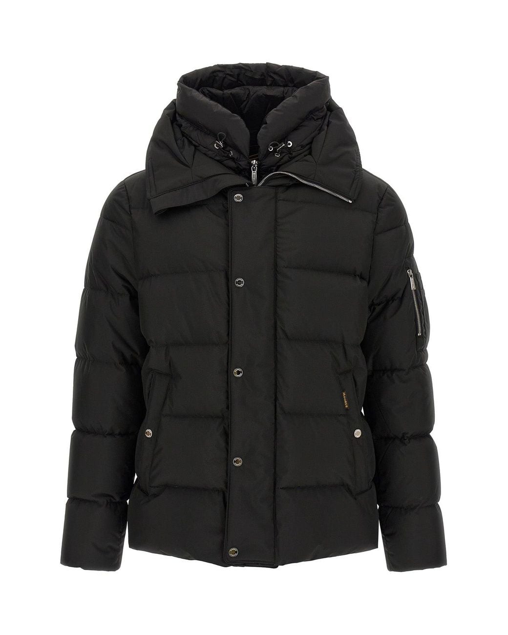 Moorer Black The 'Jesse' Puffer Jacket for men