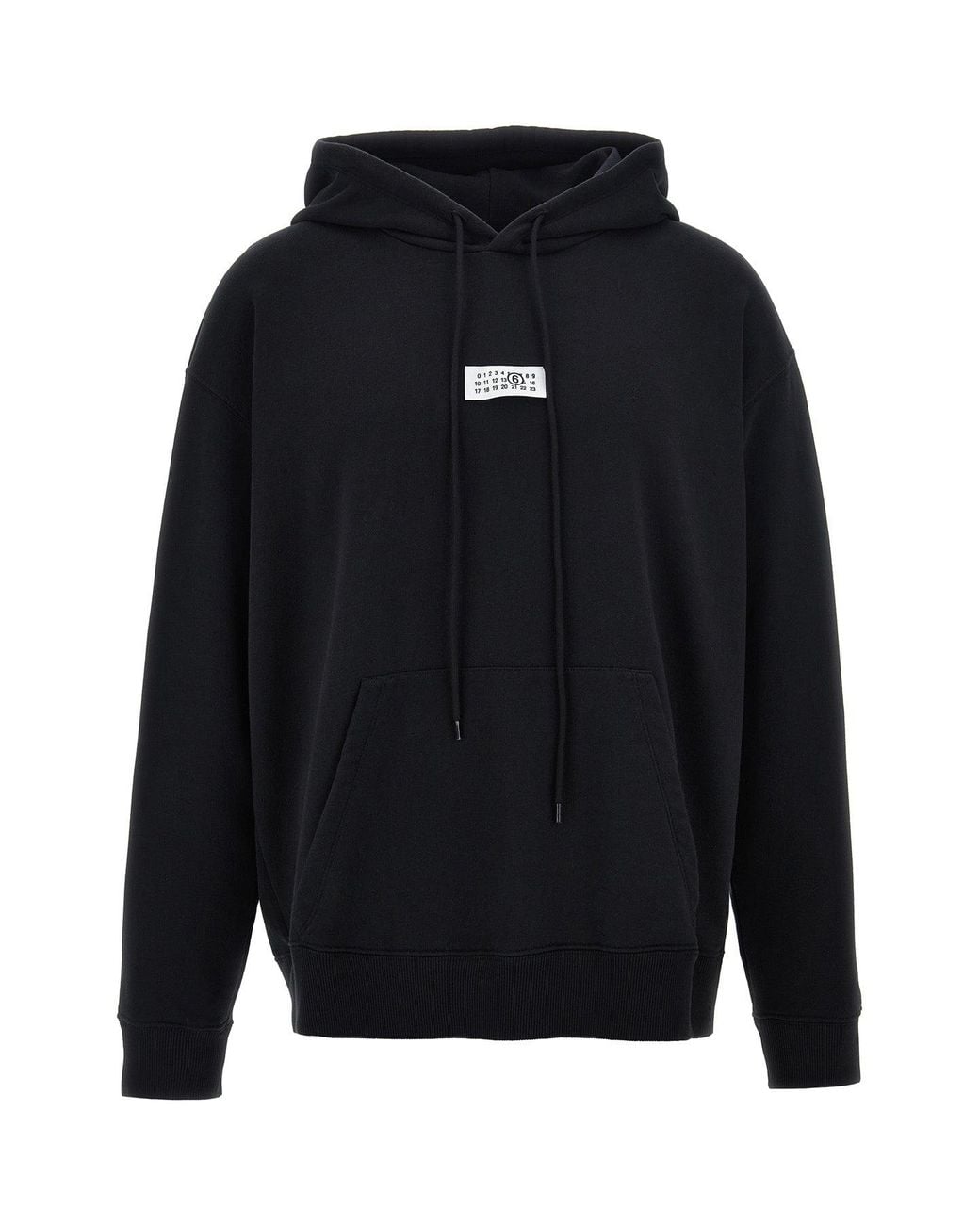 MM6 by Maison Margiela Blue Numeric Signature Mm6 Hoodie for men