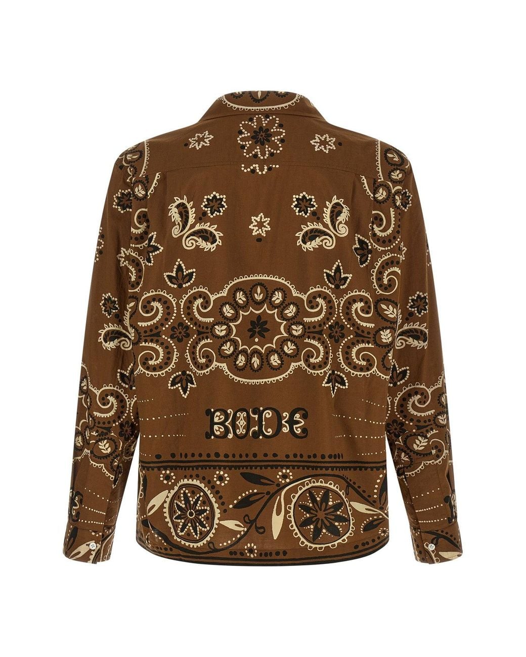 Bode Brown 'Bandana' Shirt for men