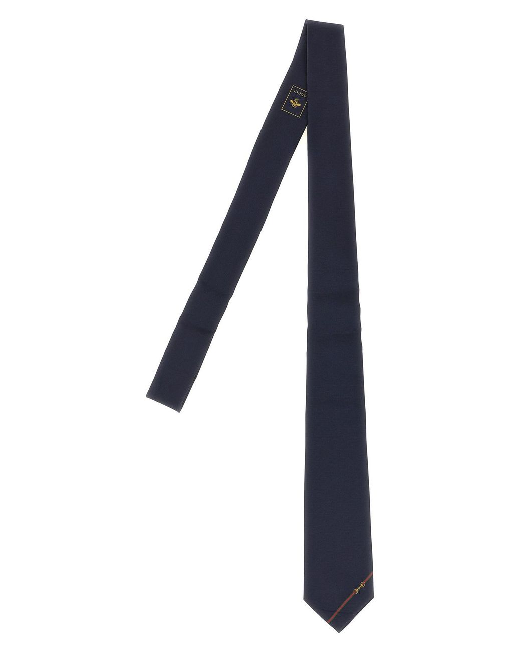 Gucci Black Jacquard Silk Tie for men