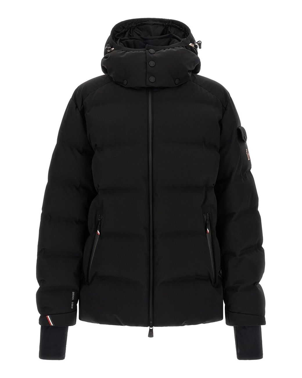 Moncler Black 'montgetech' Down Jacket for men