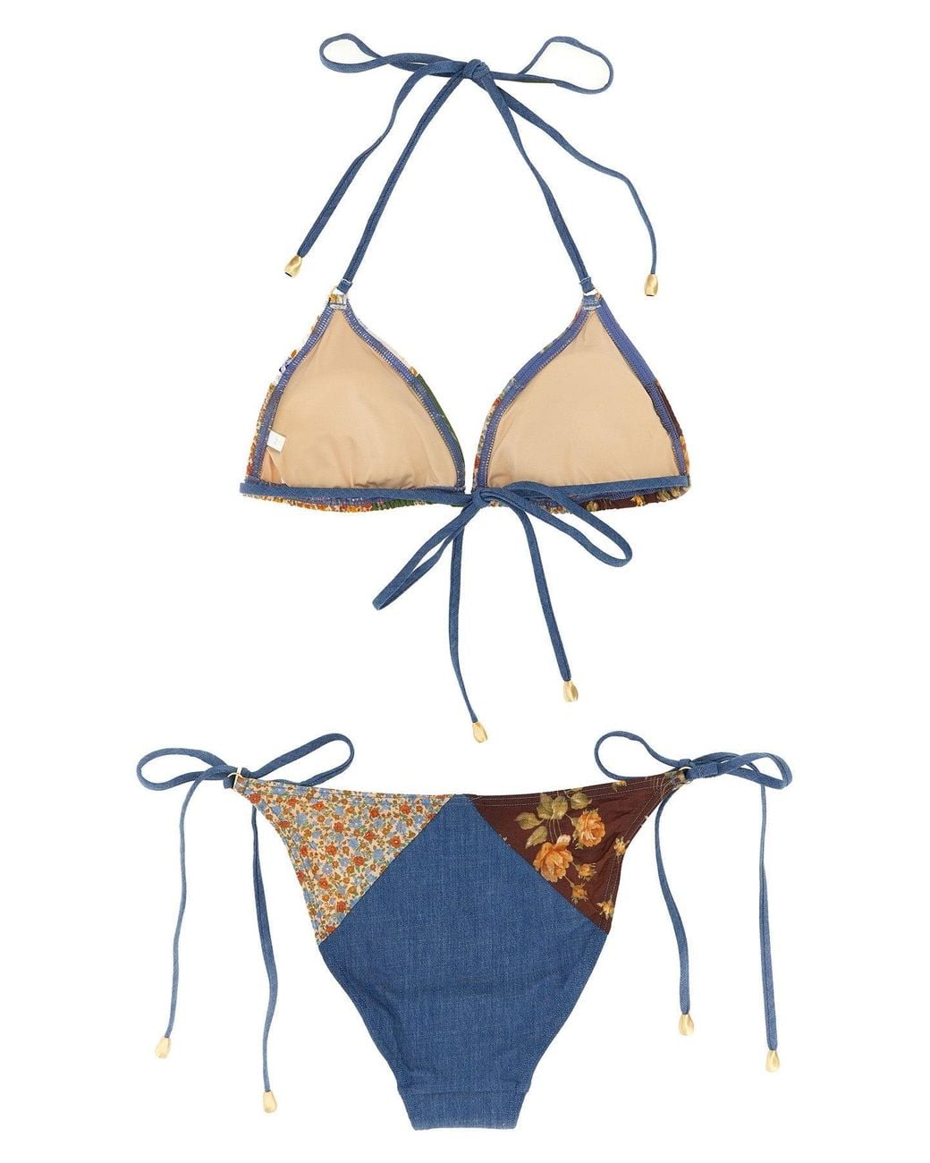 Zimmermann Multicolor Bikini 'Lucky Cotton Mini Tri'