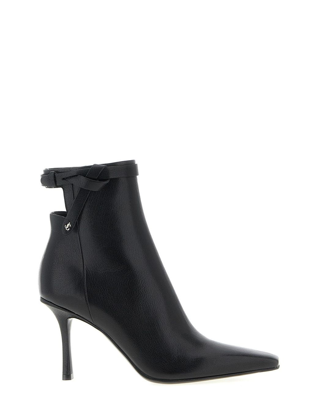 Jimmy Choo Black Camie 85 Ankle Boots