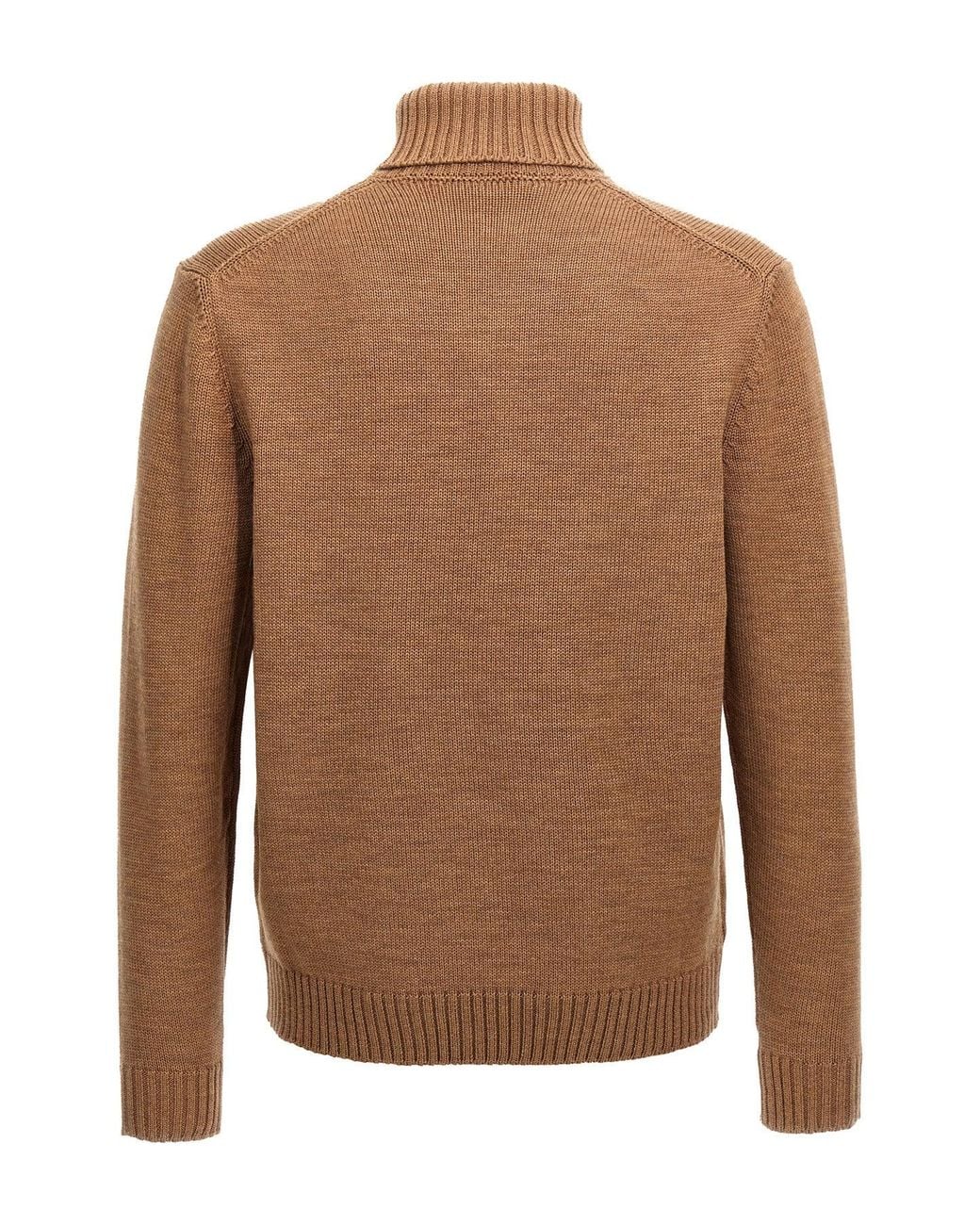 Zanone Brown 'Dolce Vita' Sweater for men