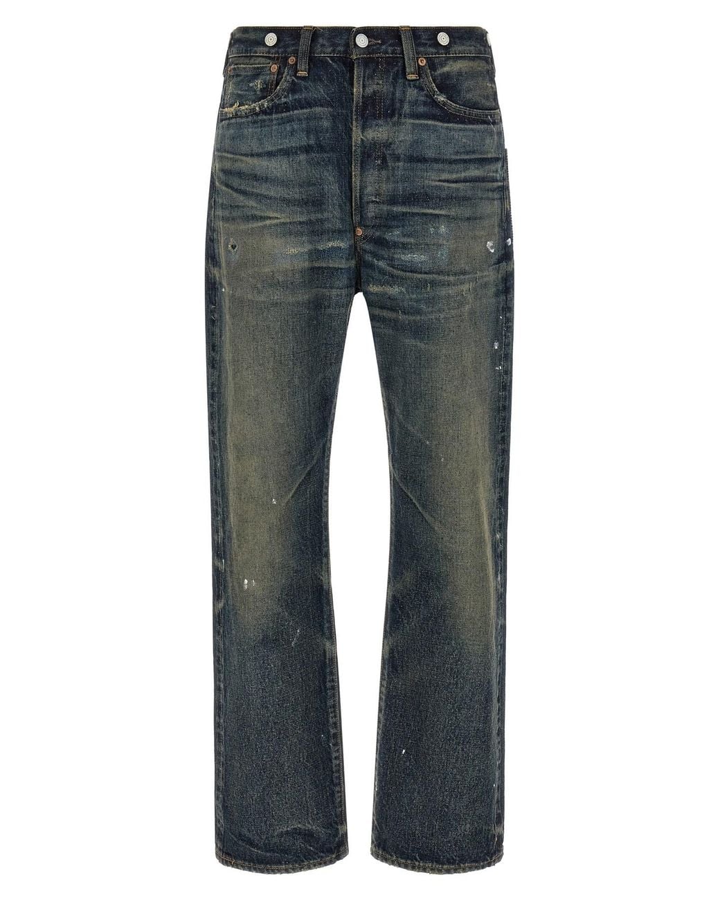 Junya Watanabe Blue 'New Manual Custom' Jeans for men