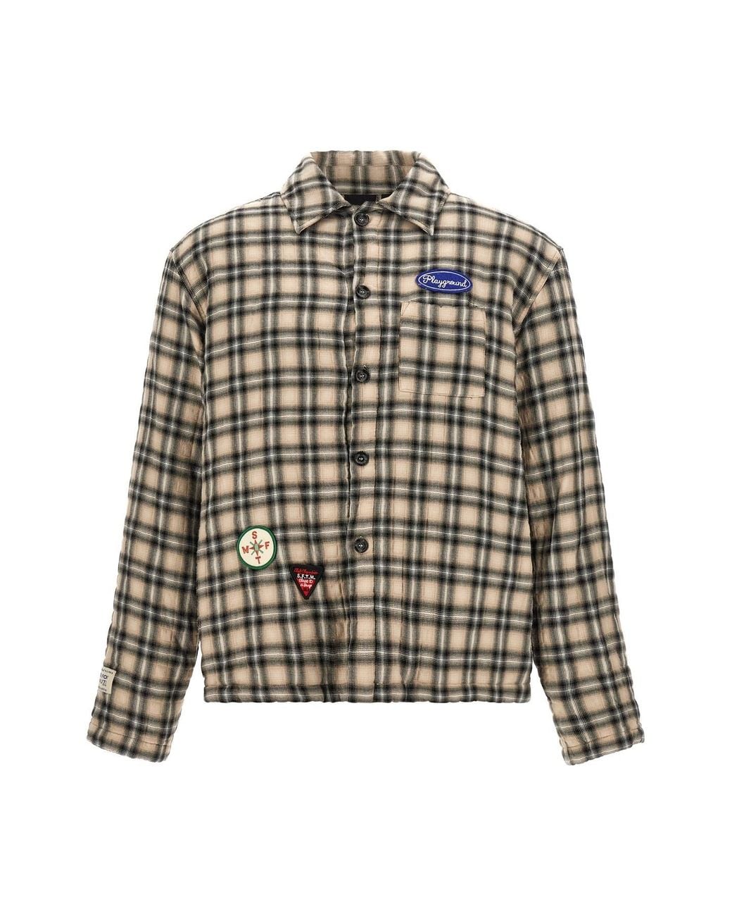 Song For The Mute Multicolor 'Workman' Jacket for men