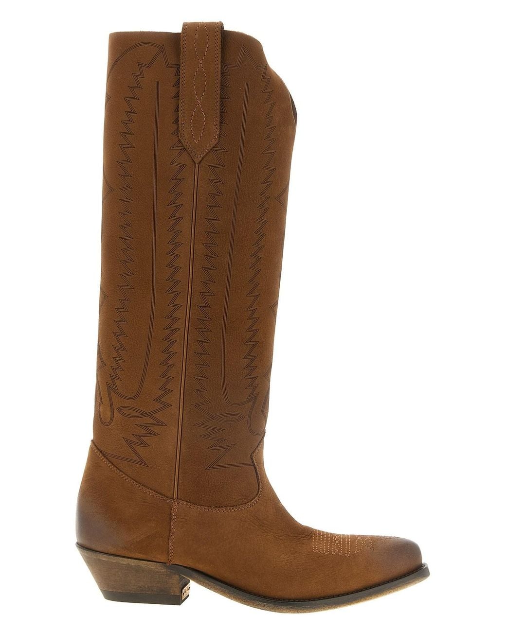 Golden Goose Deluxe Brand Brown 'wish Star' Boots