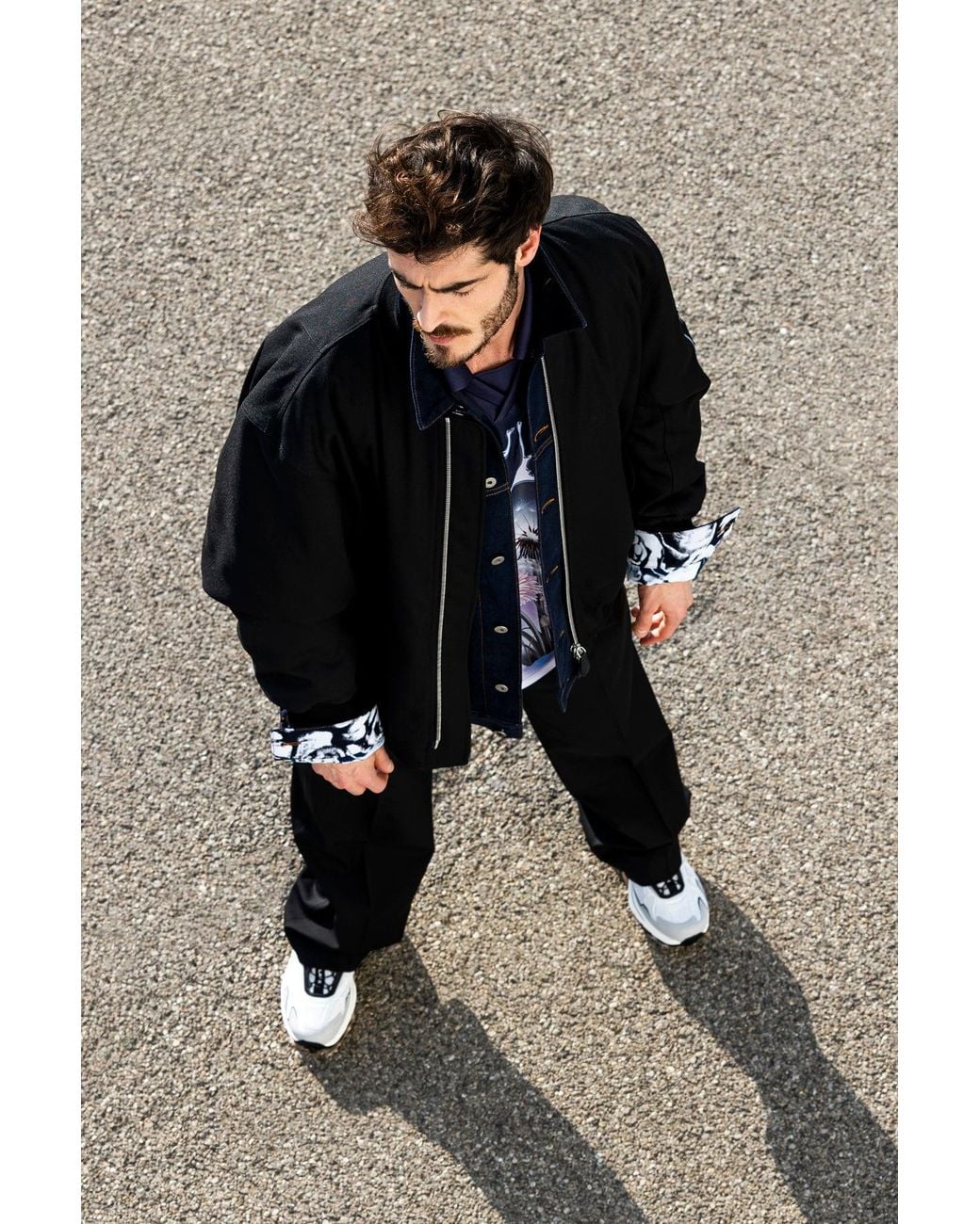 Burberry Denim-Jacke 'Logo Patch' in Blue für Herren