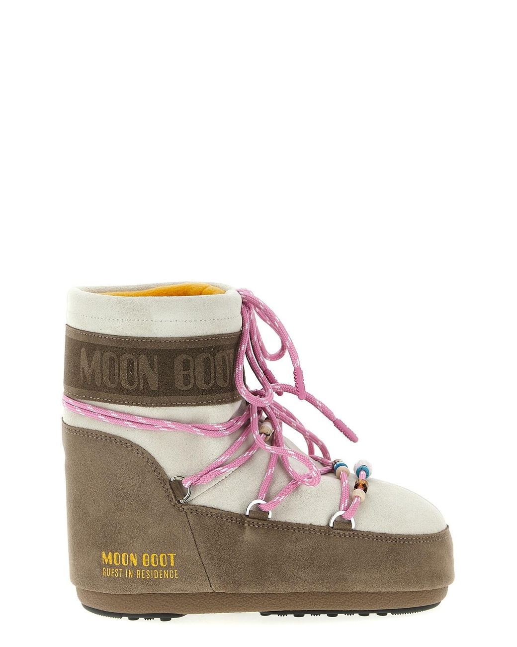 Moon Boot Pink Moonboot X Guest In Residence 'iconlow' Ankle Boots