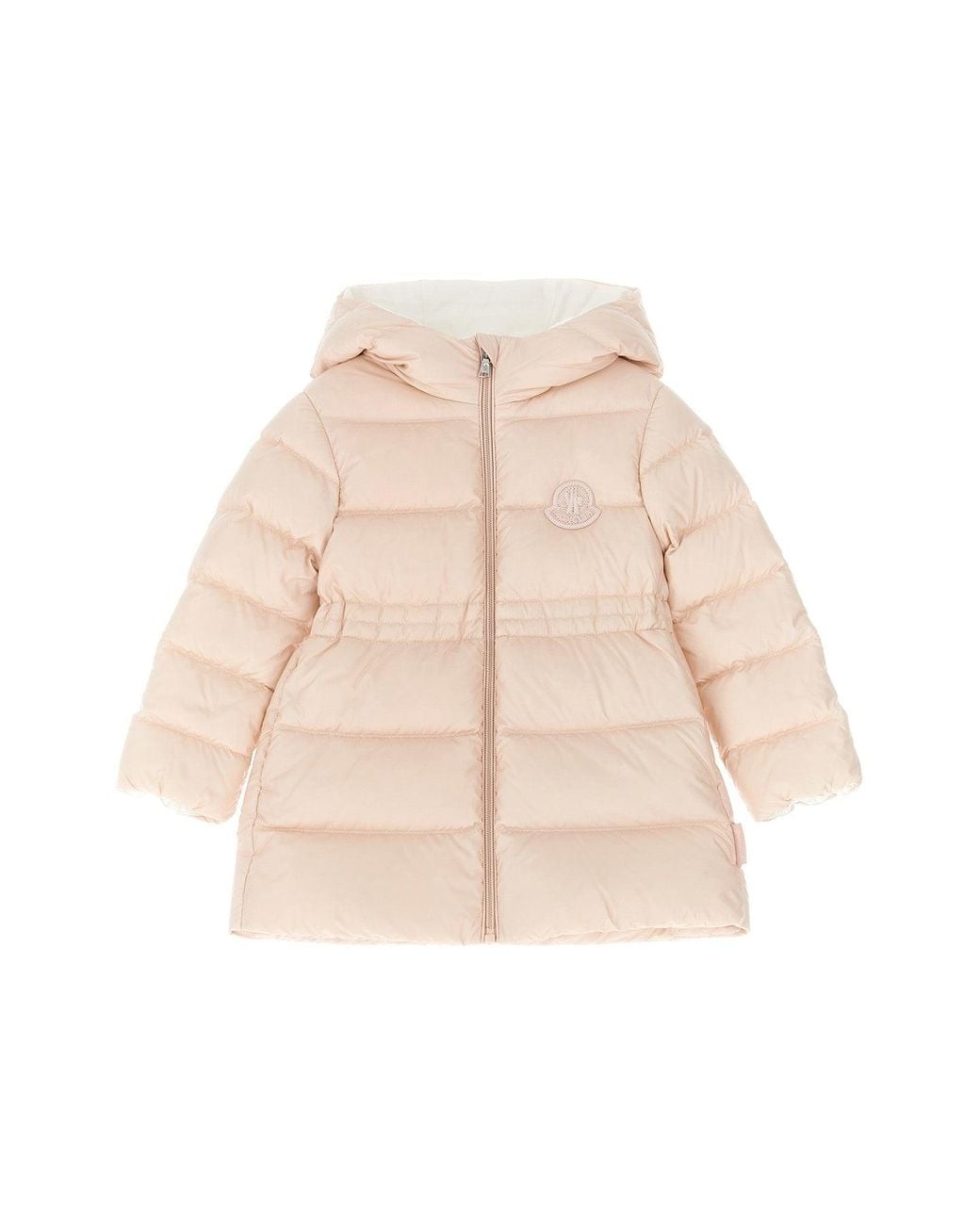 Moncler Natural Parka With Boudin Quilting