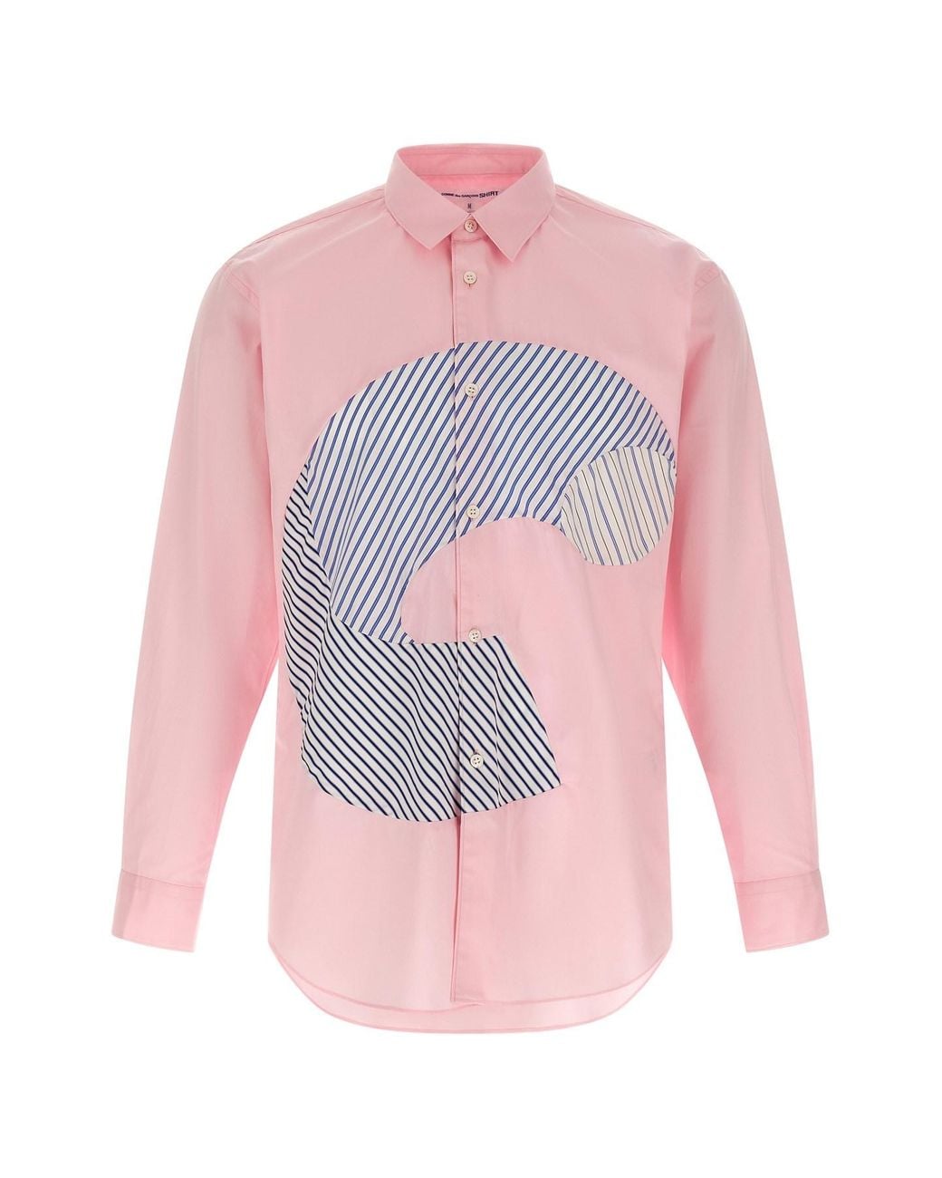 Comme des Garçons Pink Insert Shirt for men