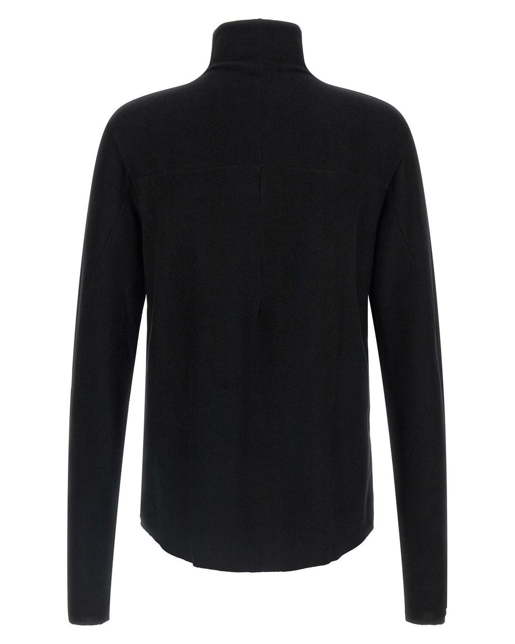 Thom Krom Black Turtleneck Sweater 'M Ts 1004' for men
