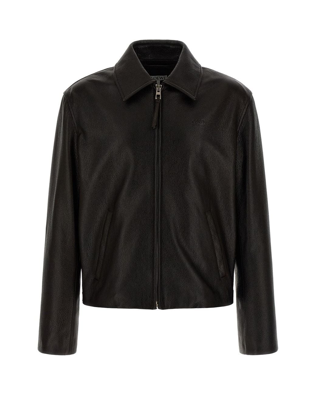 Loewe Black Deer Skin Jacket for men