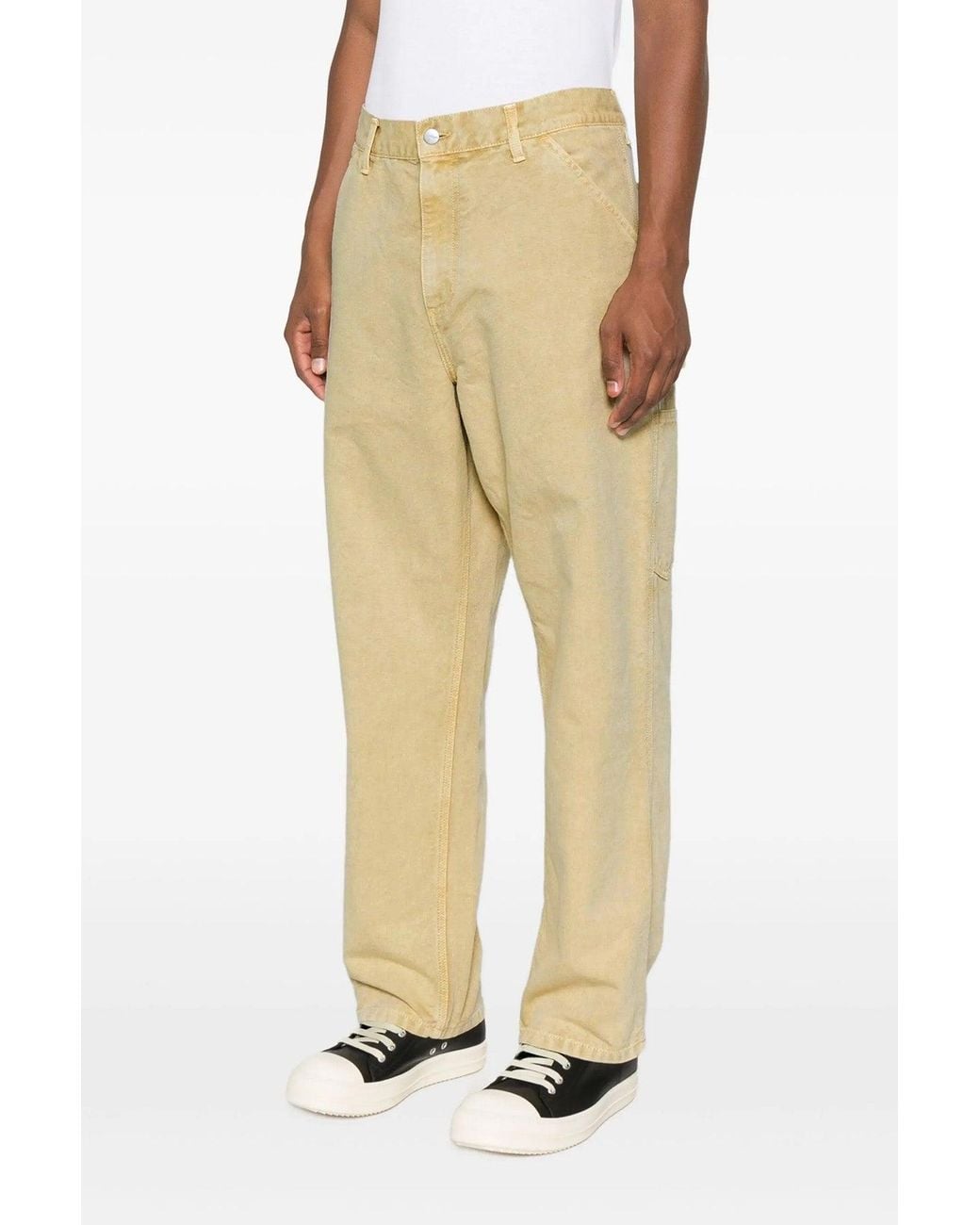 Carhartt Natural Trousers With Utility Pockets for men