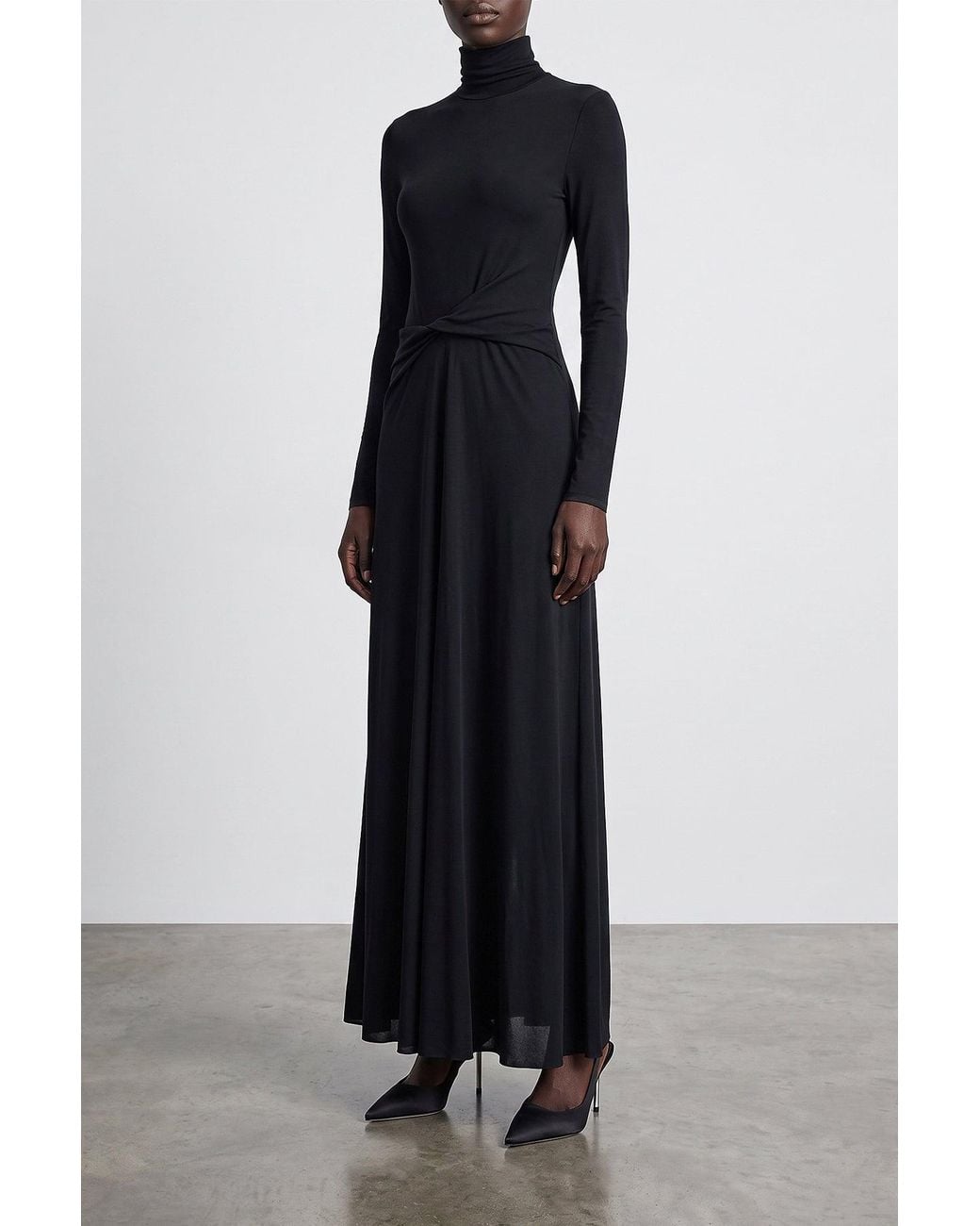 Fabiana Filippi Blue Draped Dress