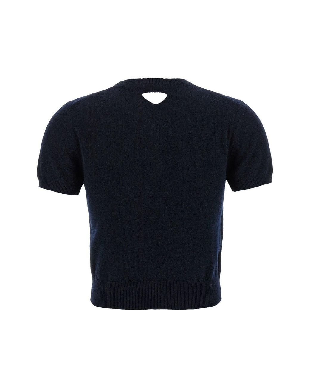 Prada Blue The 'Girocollo' Sweater