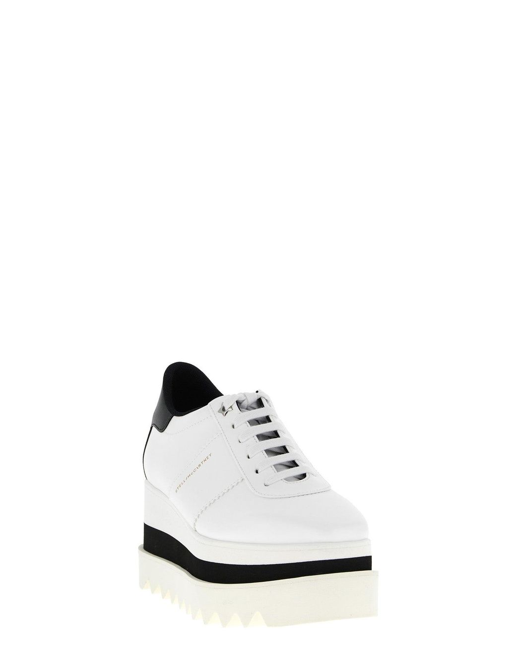 Stella McCartney White Sneak-Elyse Sneakers