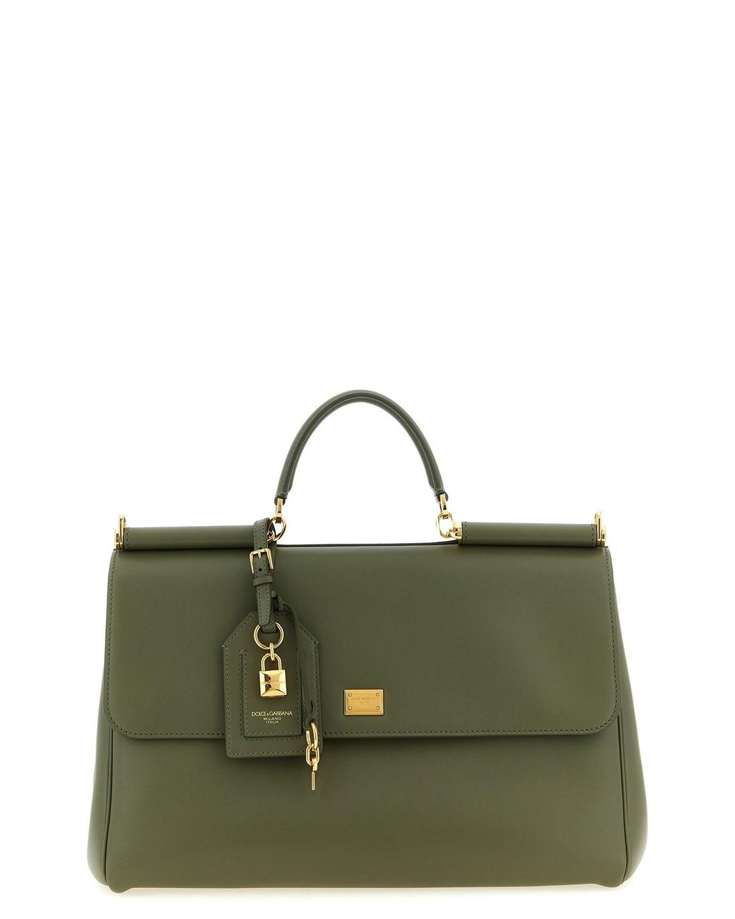 Dolce & Gabbana Green 'my Sicily' Maxi Handbag