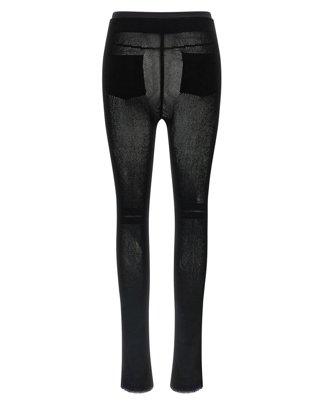 Issey Miyake Black Leggings 'Seen Unseen Ap'