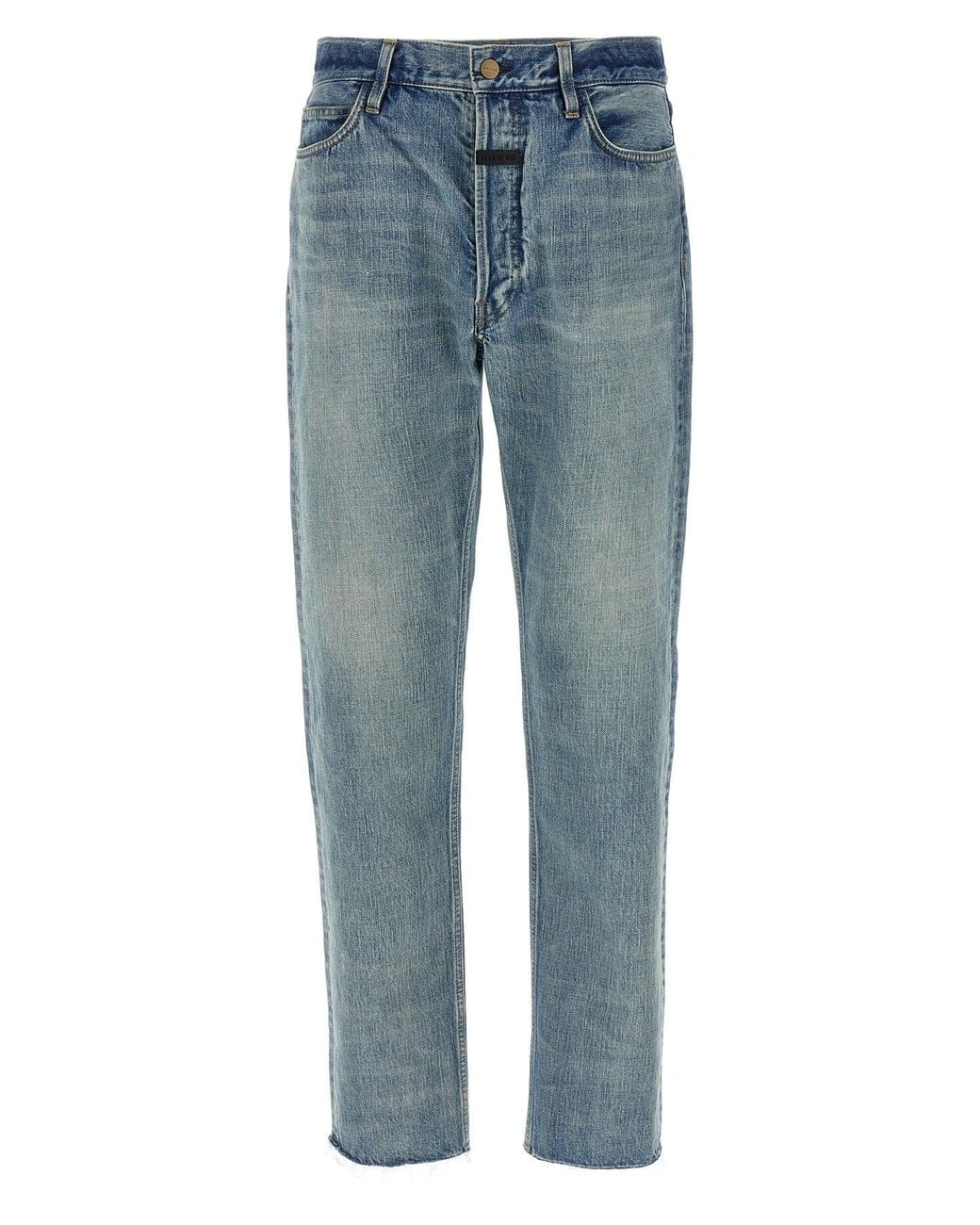 Fear Of God Blue 'Classic 5 Pocket' Jeans for men