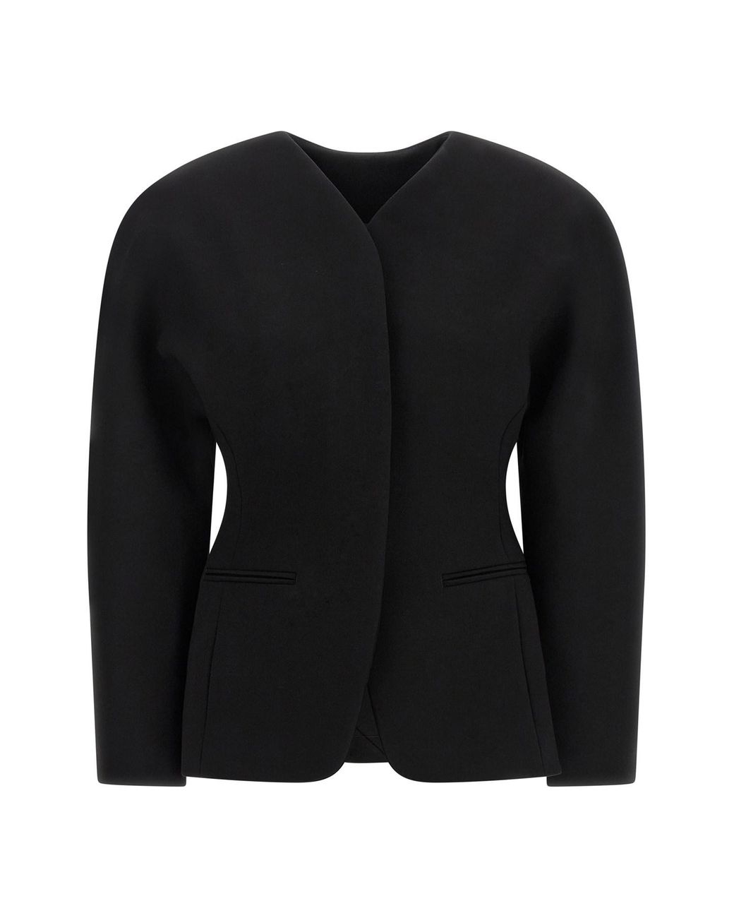 Jacquemus Black 'la Veste Ovalo' Blazer