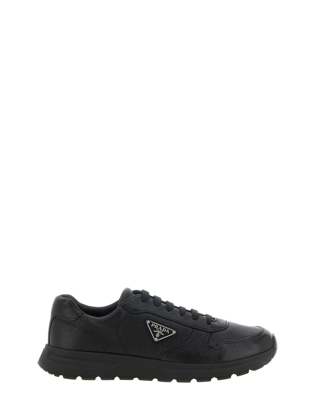 Prada Black 'prax 2.0' Sneakers for men