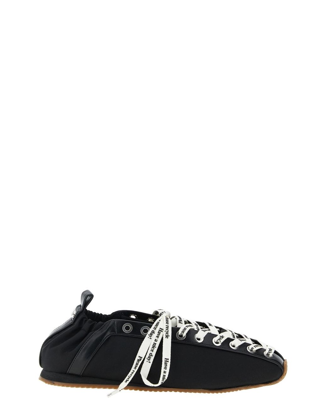 Ganni Black 'sporty' Ballet Flats
