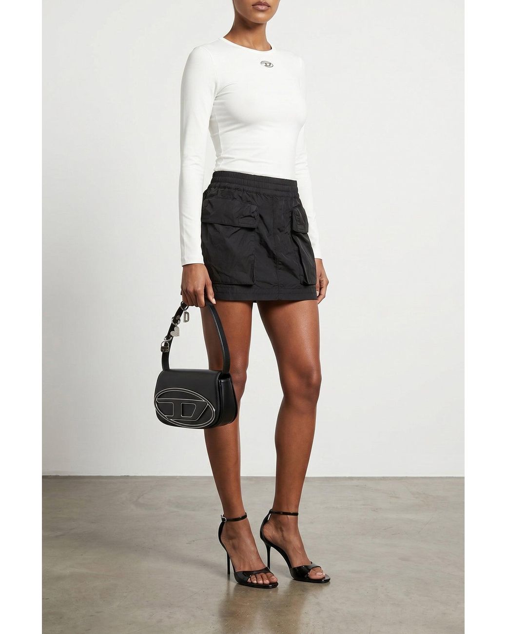 DIESEL White 'T-Uncutieslong-Od' Top