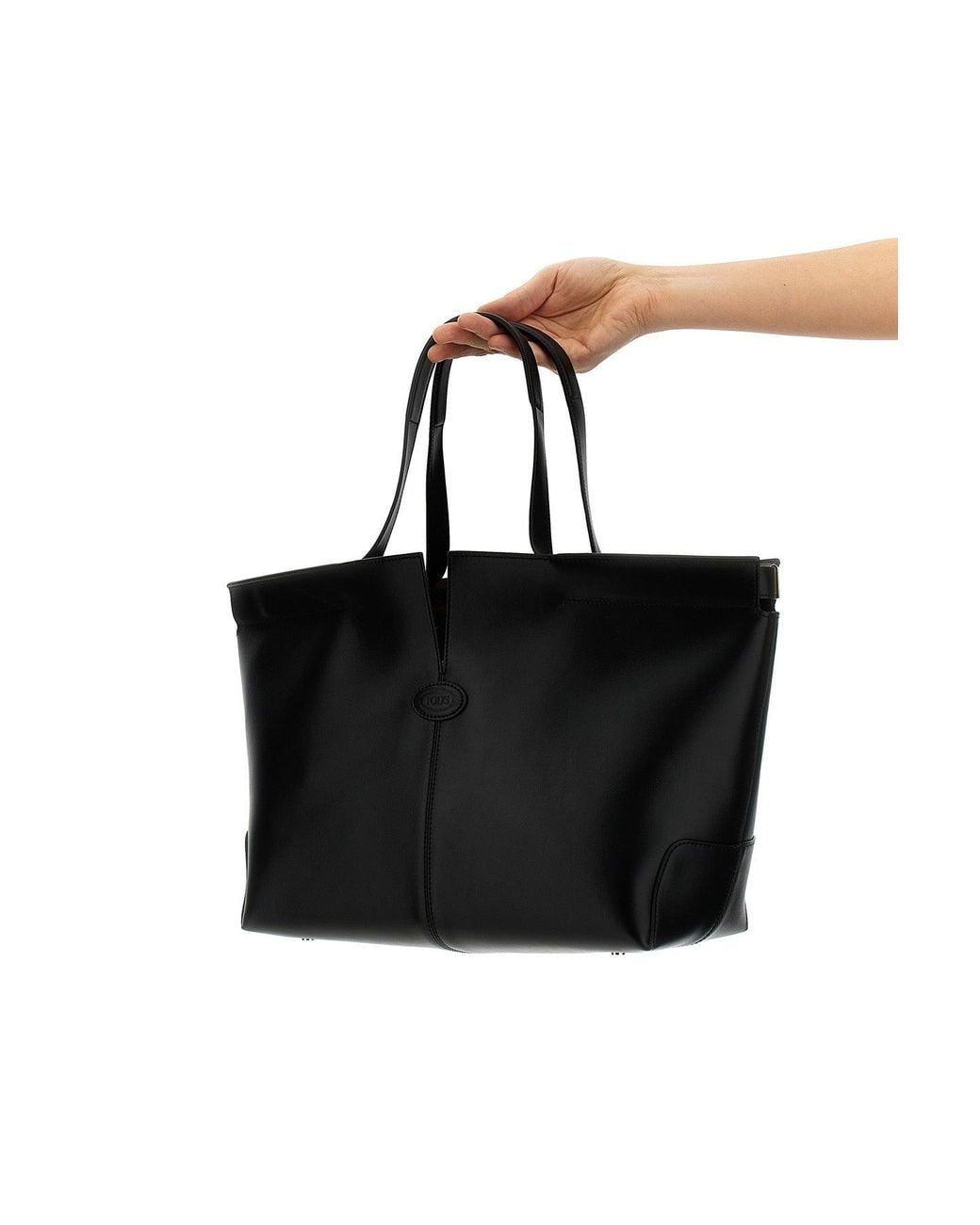Tod's Black Tote Bag 'Dbm Shopping Medio-Piccola'