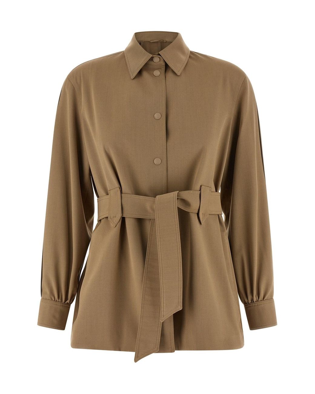 Max Mara Brown 'mxmagenzia' Shirt