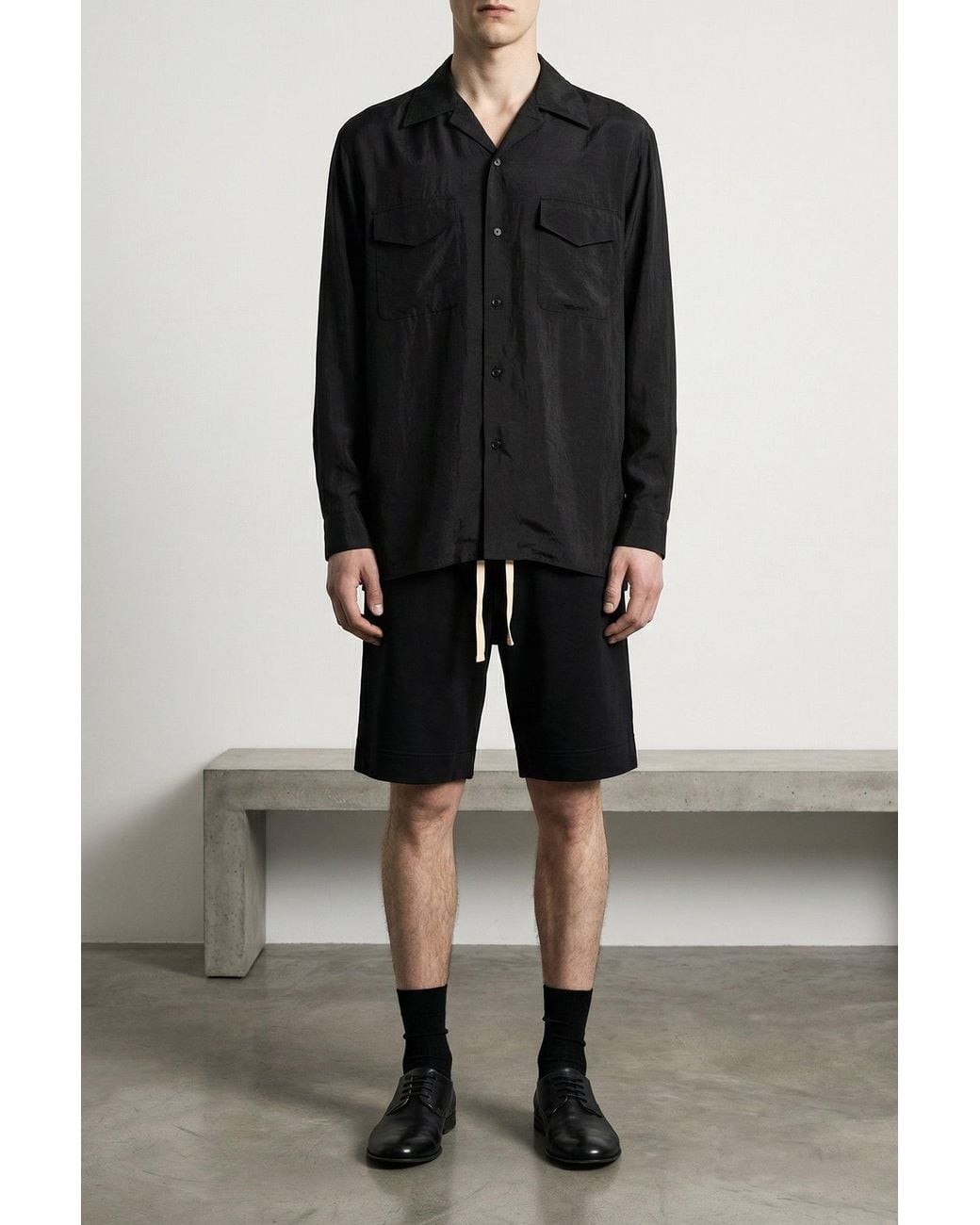 Marsèll Black Derby 'Stucco' Marsèll for men