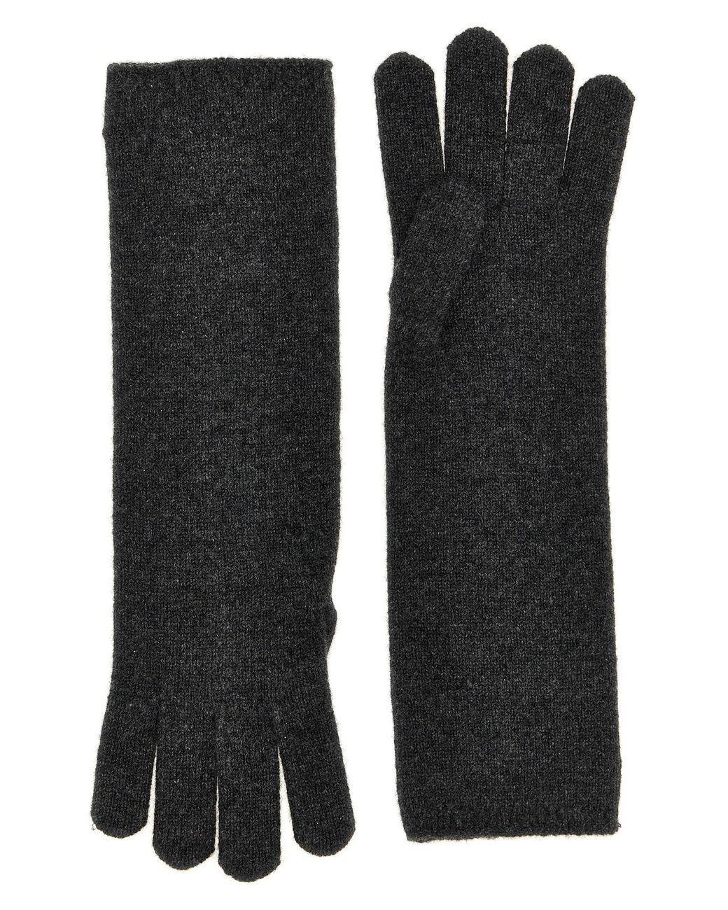 Max Mara Black Handschuhe "Alaggio"
