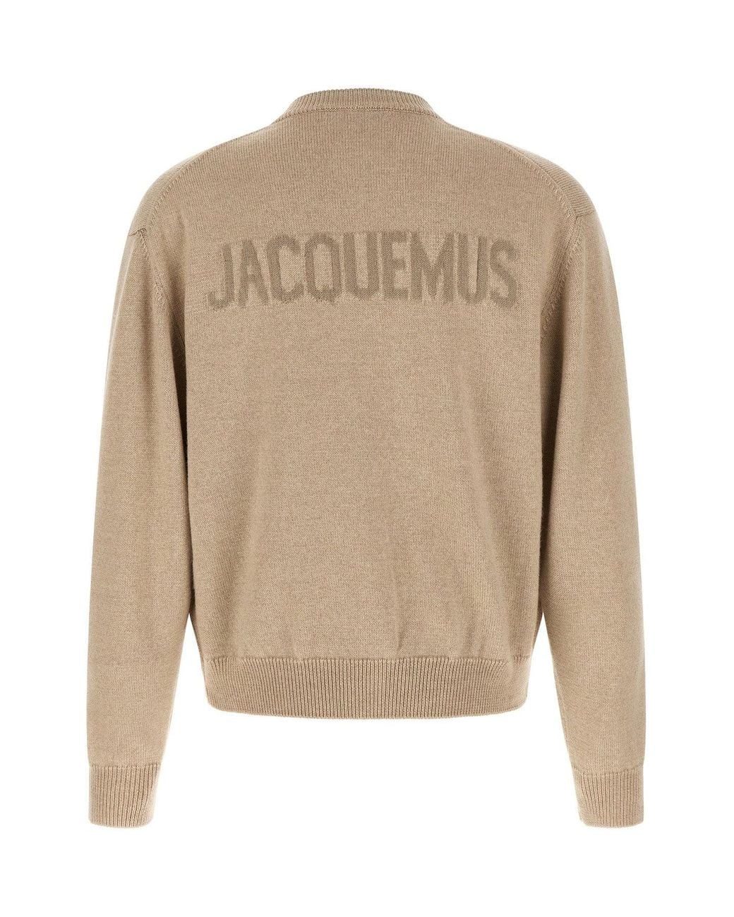 Jacquemus Natural Cardigan 'Le Cardigan Moulin' for men