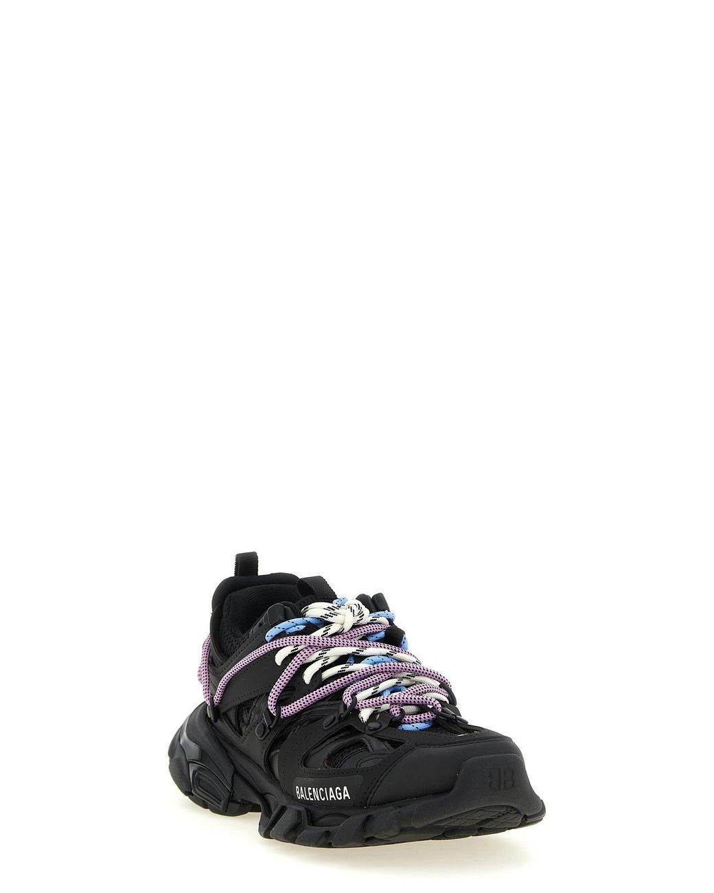 Balenciaga Black 'Track Trail Laces' Sneakers