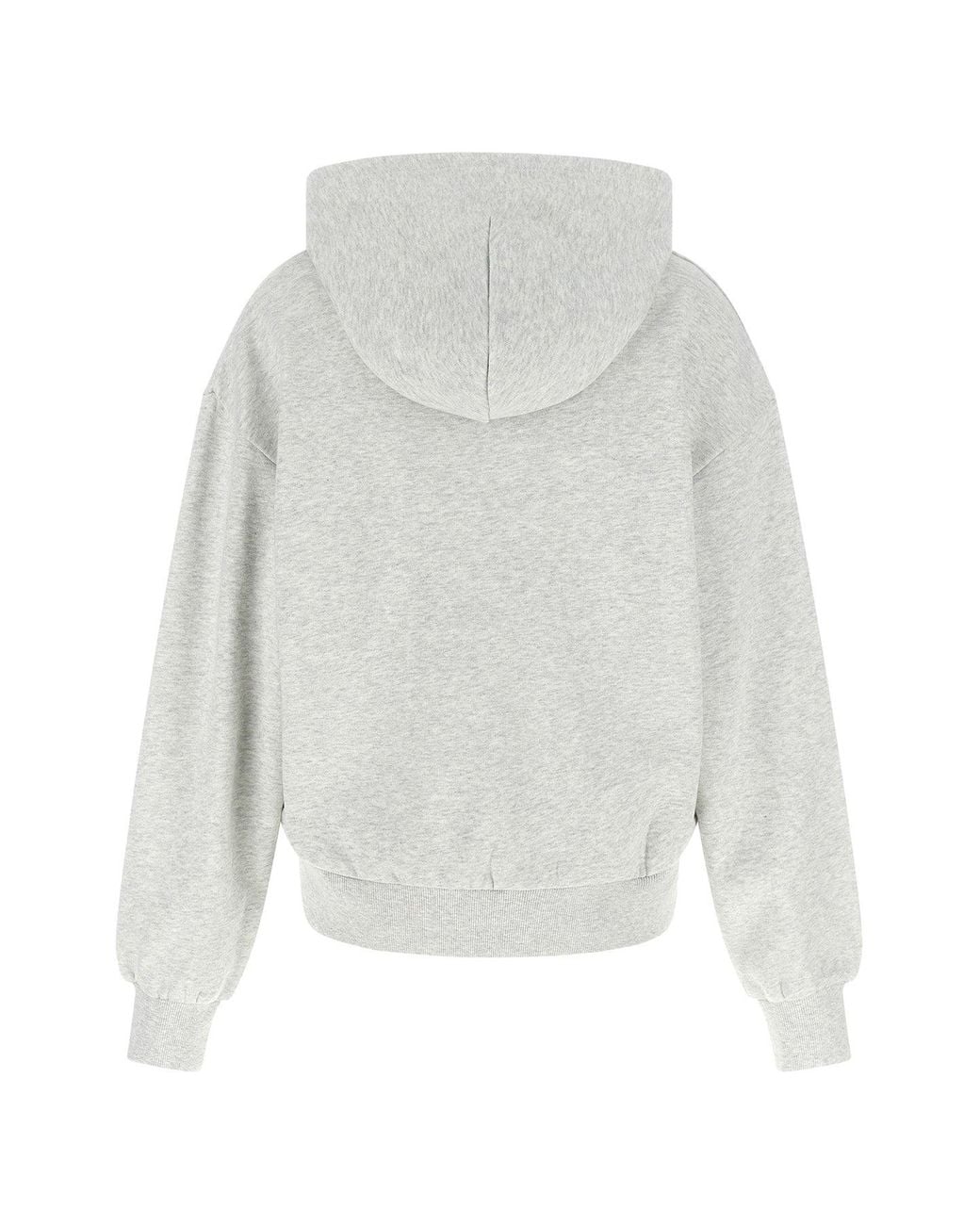 Carhartt White Cotton Hoodie With Embroidery