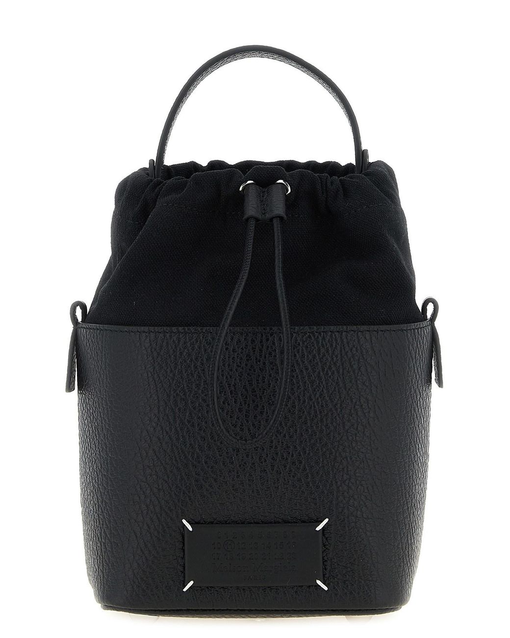 Maison Margiela Black '5ac' Small Bucket Bag