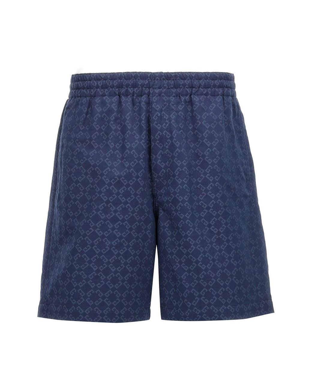 Givenchy 'Monogram' Bermuda -Shorts in Blue für Herren