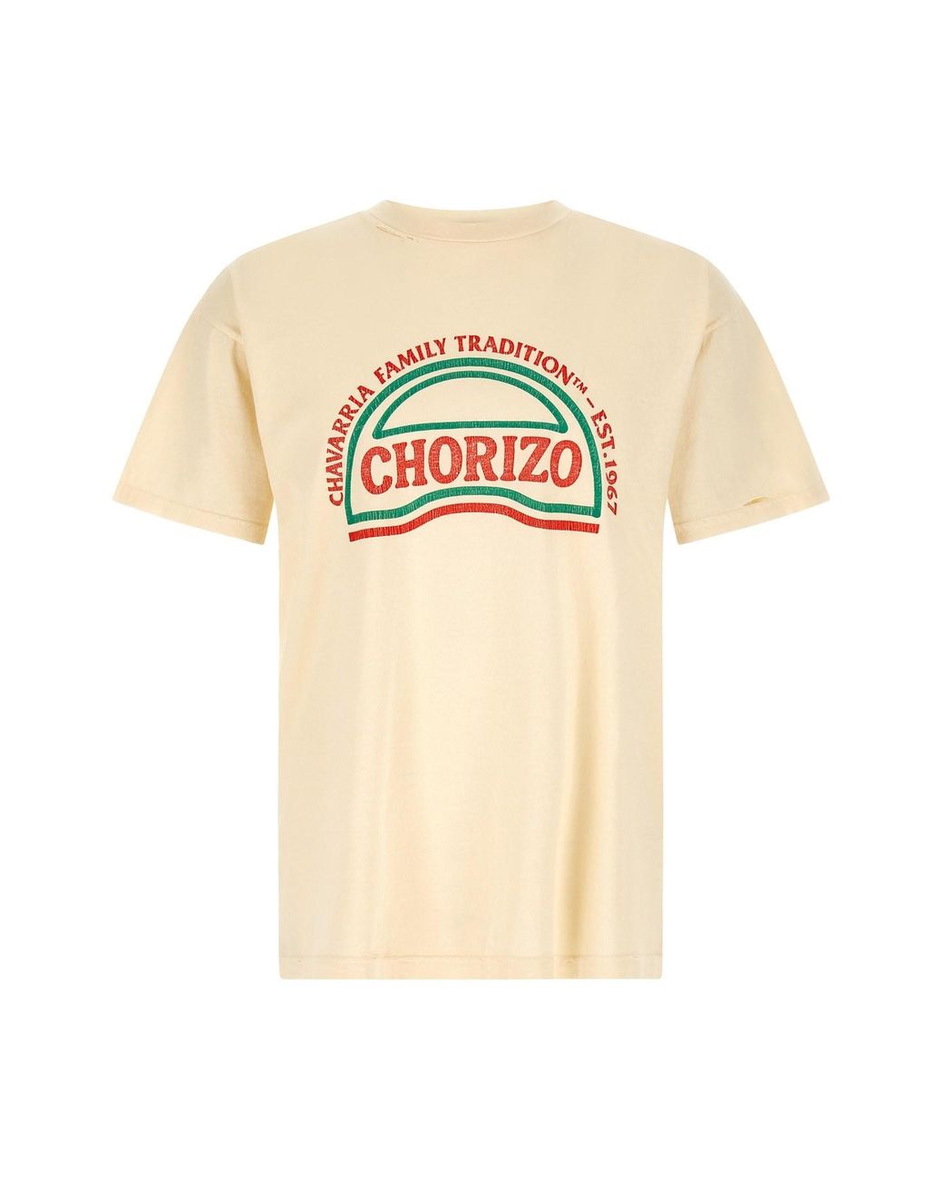 Willy Chavarria White 'chorizo - Easy Tee' T-shirt for men