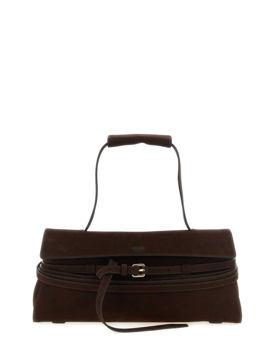 Moschino Black 'tie Me' Shoulder Bag