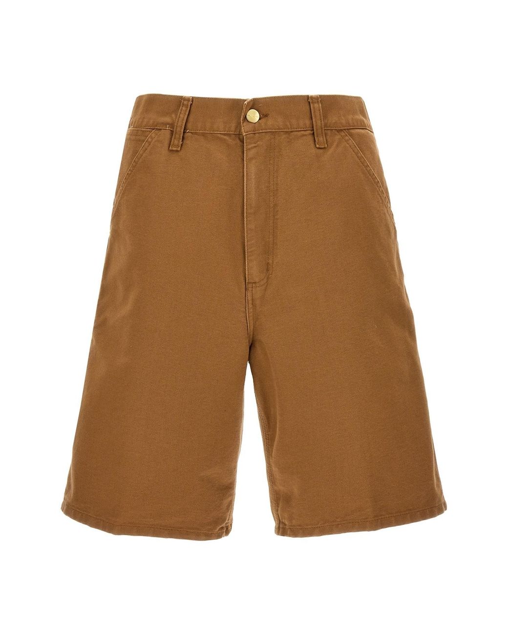 Carhartt Brown 'single Knee' Bermuda Shorts for men
