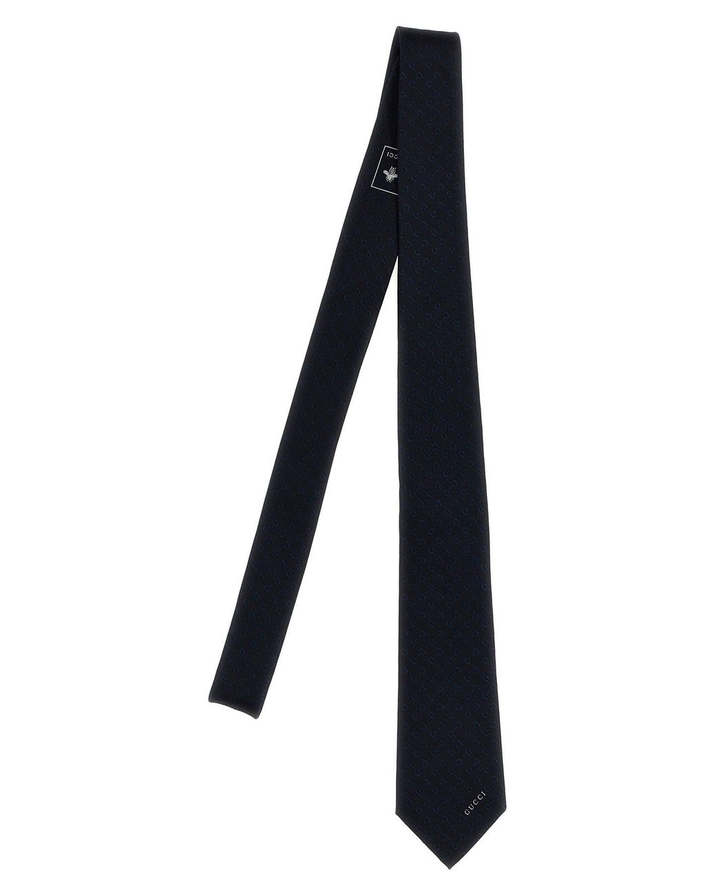 Gucci Krawatte "Morsetto" in Black für Herren