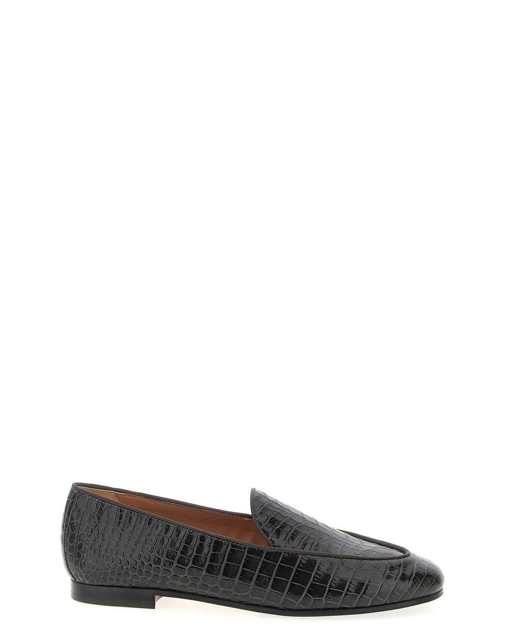 Aquazzura Black 'guanto' Loafers