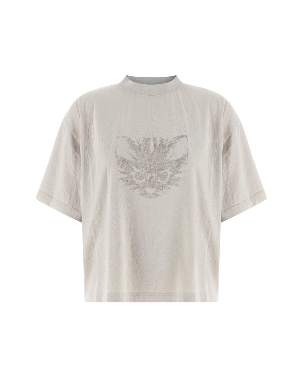 Balenciaga White 'Kittycat' T-Shirt
