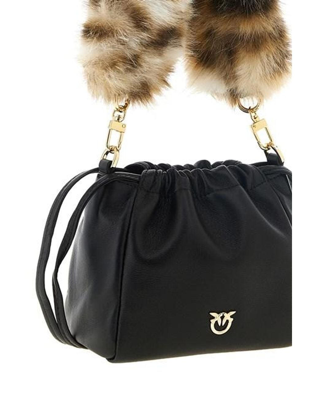 Secchiello Nappa di Pinko in Black