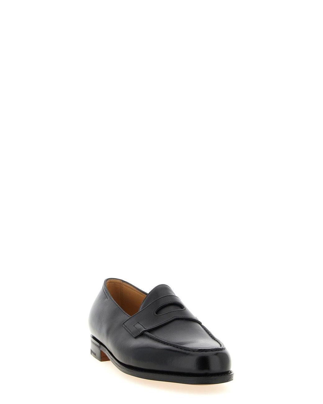 John Lobb Black Lopez Loafer for men