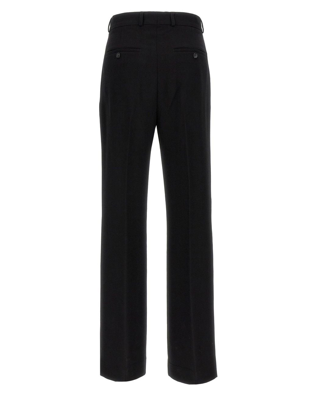 Totême Black Pants 'Flared Evening'