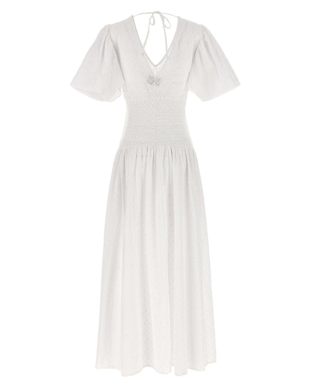 Le twins White 'Rosellina' Dress