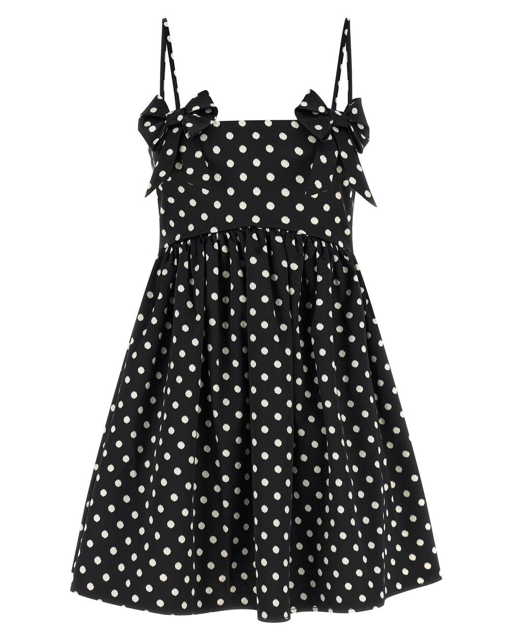 Ganni Black 'Polka Dot' Dress