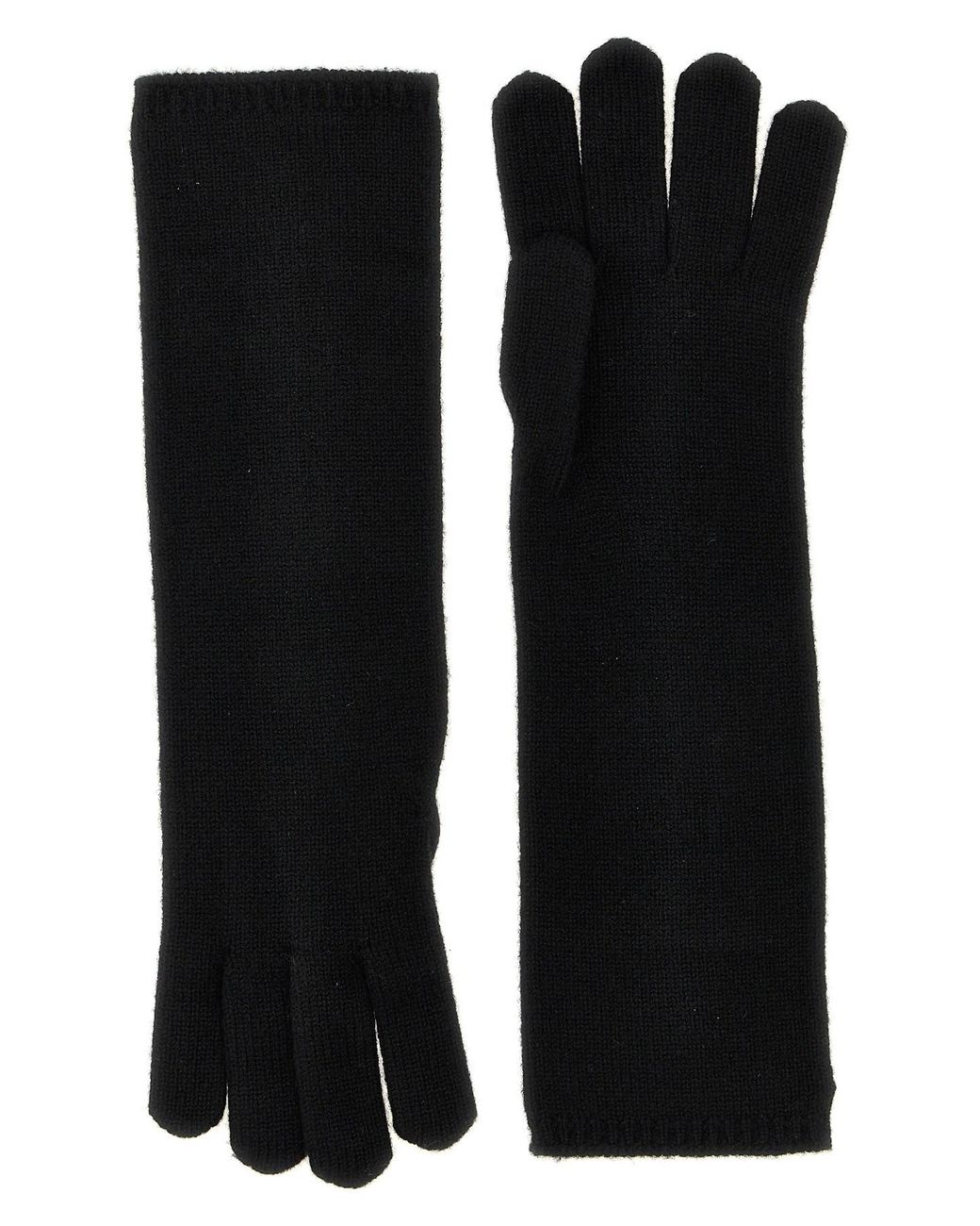 Max Mara Black Handschuhe "Alaggio"