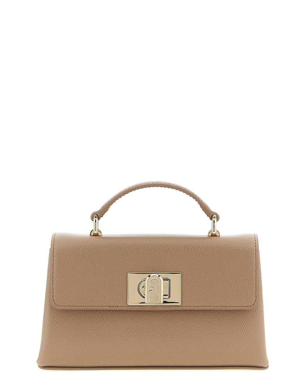 Borsa Mini Con Chiusura A Girello Arco di Furla in Brown